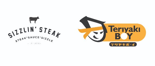 Sizzlin' Steak - Teryaki Boy logo